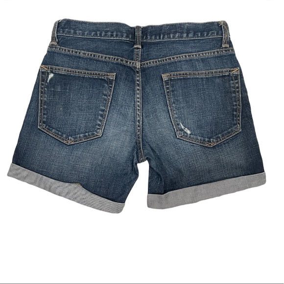 GAP 1969 SEXY BOYFRIEND SHORTS size 24 in Fleut Wash slightly distressed. EUC - Picture 2 of 14